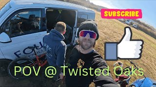 Sick day at Twisted Oaks bike park POV through some runs