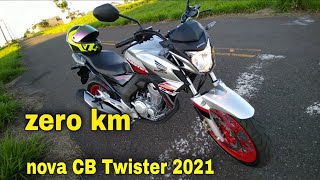 ESSA É MINHA NOVA MOTO CB TWISTER 2021🙏🏻 " zero km "