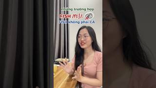 Fish nhưng không phải fish #english #hoctienganh #learnenglish #viral #tips #shorts #vocabulary