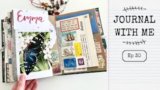 Junk Journal With Me | Ep 30 | Journaling Process