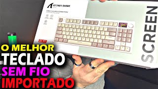 O MELHOR TECLADO CUSTO BENEFICIO DA CHINA SEM FIO