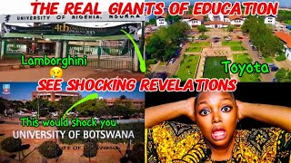 FINALLY EXPOSING NIGERIA😳WHILE BOTSWANA,GHANA TAKES THE LEAD AS THE GIANT OF EDUCATION LAMBORGHINI 😩