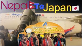 Nepal🇳🇵to japan🇯🇵 yesto vayo yatra