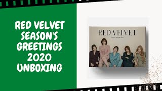 RED VELVET SEASON'S GREETINGS 2020 UNBOXING