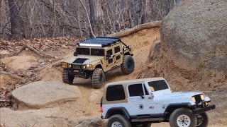 RC trx4  HUMMER, Jeep JK RUBICON, Wrangler YJ , WILLYS, FJ40, CFX-ws DC1, YK4082, Bronco,