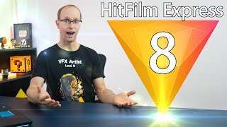 HitFilm Express 8 Review + New Features Tutorial!