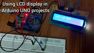 How to use LCD display in Arduino UNO projects | Liquid Crystal Display | Arduino project