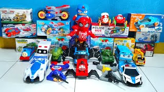 CHOOCHOO CHARLES MELAWAN BUS EATER MOBIL POLISI ROBOT CAPTAIN AMERICA  LAWAN KERETA THOMAS EXE