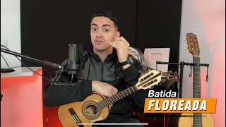 BATIDA FLOREADA COMO VOCÊ NUNCA VIU NO CAVAQUINHO - MUITO FÁCIL