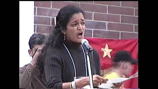 Pramila Jayapal - Not In Our Name Rally - October 6, 2002