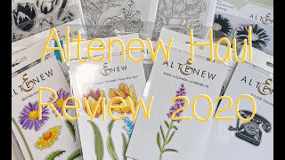 Altenew Haul Review 2020