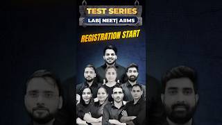 LAB / NEET / AIIMS TEST SERIES REGISTRATION START #neettestseries #aiimsbscnursing2025 #labassistant