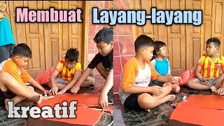 Memperbaiki layang layang