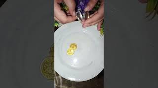 Golden coins#shortvideo #youtubeshorts #subscribe #trendingshorts #chocolate #viralvideo #shorts