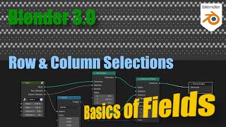 Blender 3.0 Fields - Row and Column Selection