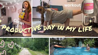 Productive summer in my life!workout,swim,out in nature,garden￼🌱