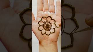 Easy Simple Beautiful Mandala Mehndi Design| #mehndi #sunithasmehndiart #mandala #shorts #trending