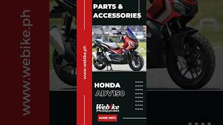 HONDA ADV150 PARTS & ACCESSORIES #ytshorts #webikephilippines #motorcycle