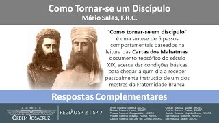 [Região SP-2 e SP-7] Palestra Pública - Como Tornar-se um Discípulo - Respostas Complementares