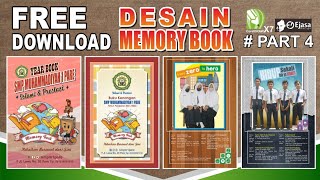 Desain Buku Kenangan Sekolah Free Download