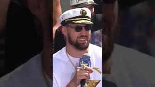 Klay Thompson Funny Moments from Championship Parade