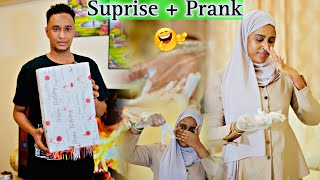 SURPRISE + PRANK OHINTA KA DHAMAATAY MAXAA IKEENTAY XANAAQA ADUUNKA…😡