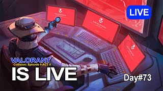 Day 73 | New Patch Update | Valorant Livestream #valorant #valorantlive #live #gaming #trending #vct