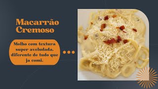 Macarrão Cremoso com Molho de Batata