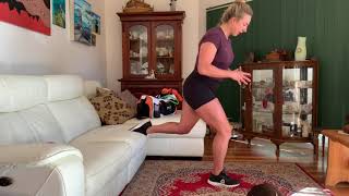 Bulgarian split squat - Home based training