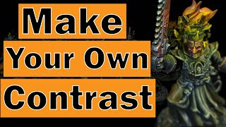 Tutorial: How I make my own Contrast Paint