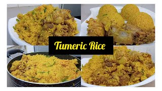 Tumeric Rice Is So Delicious/ How To Make Tumeric Rice #tumeric #rice #chicken #recipe