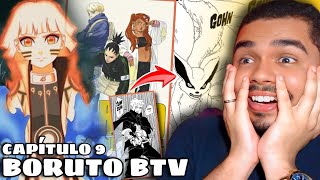 É REAL! 9 CALDAS VOLTOU😱 HIMAWARI JINCHUURIKI | BORUTO TWO BLUE VORTEX CAP. 9 - REACTION Boruto TBV