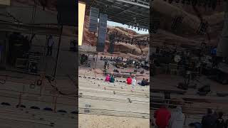 Joe Bonamassa at the Red Rocks!  Sound check with the Band!