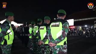 POLRESTA SERKOT - PATROLI GABUNGAN TNI-POLRI JAGA KAMTIBMAS KOTA SERANG DARI TINDAK KEJAHATAN !!!