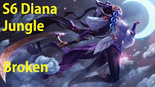 Vonzy - S6 Jungle Diana is BROKEN!