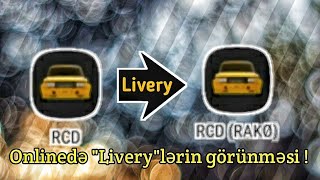 (RCD) - onlinedə livery necə göstərilir? | RCD livery necə paylaşılır | rcd nlinedə livery'ləri görm