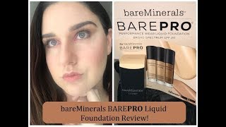 NEW bareMinerals BAREPRO Influenster VoxBox Review!