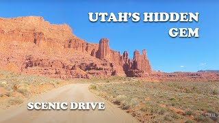 Scenic Drive to Fisher Towers, Utah's Hidden Gem