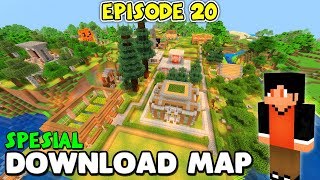 MELIHAT PERKEMBANGAN WORLD KITA [Download Map] - MINECRAFT SURVIVAL #20