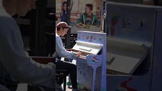 ANOTHER LOVE with a street Piano #piano #streetpiano #music #streetmusicians