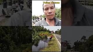 Banjir DiBarsel Warga Rame-Rare Tangkap Ikan