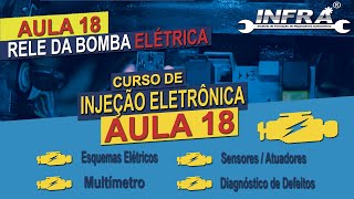 RELE DA BOMBA ELÉTRICA - UCE - AULA 18 - CURSO DE INJEÇÃO ELETRÔNICA