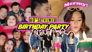 80s THEMED BIRTHDAY PARTY | SINO'NG PINAKAMALAKAS?! | Bing Vlogs