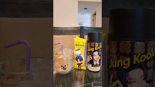 BTS Banana Milk Latte #bts #army #bananamilk #latte #jungkook #chimmy #jimkook #bt21