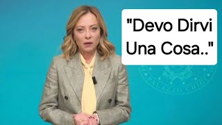 GIORGIA MELONI: ECCO COSA HO SCOPERTO, IN ITALIA SI ENTRA REGOLARMEMTE..