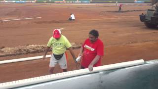 Nivelamiento del terreno del parque Kukulcán 1 del 100216