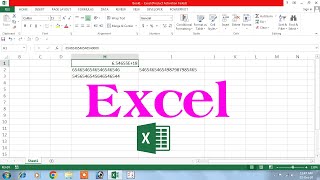 excel | how to write 16 digits number in excel | number format in excel | how to write big number