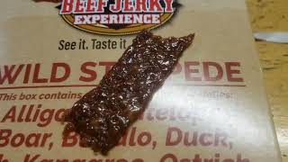 Beef Jerky Experience BBQ Wild Boar and Ostrich review