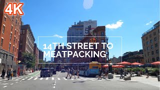 [4K] NYC🗽  Walk - 14th Street to Meatpacking District 🇺🇸