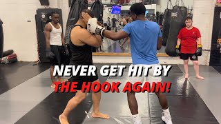 3 Ways to Defend The Lead Hook #boxing #kickboxing #mma